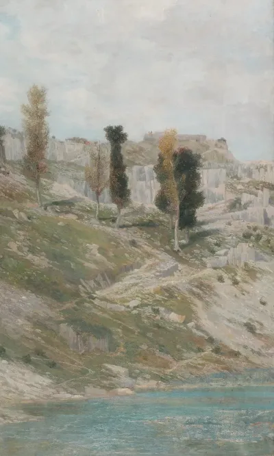 Felsenlandschaft Bei St Canzian
