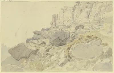 Felsige Landschaft In Spanien