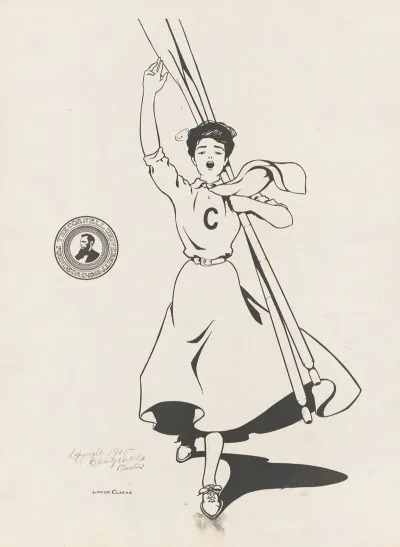 Female Carrying Oars Cornell University