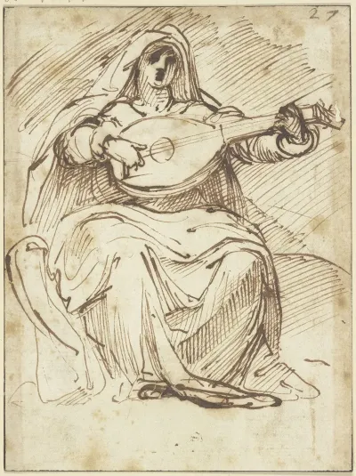 Female Lute Player