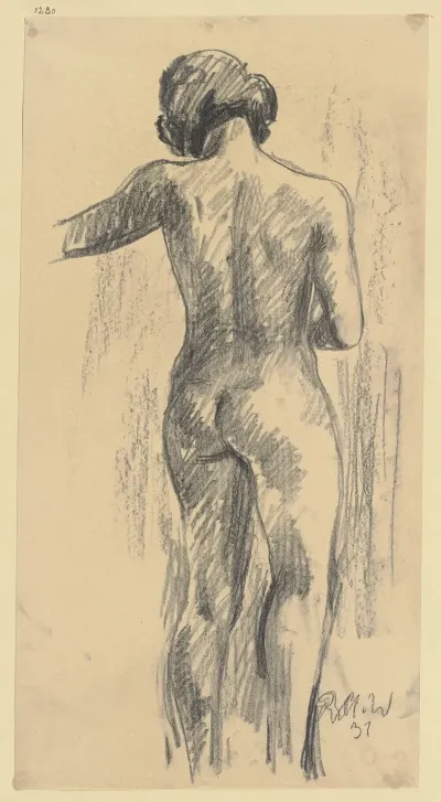 Female Nude From Behind 5