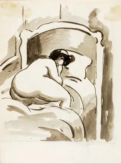 Female Nude Reclining 5