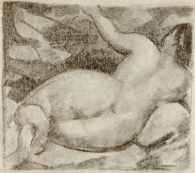 Female Nude Reclining 7