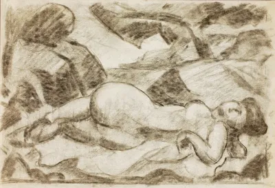 Female Nude Reclining 9
