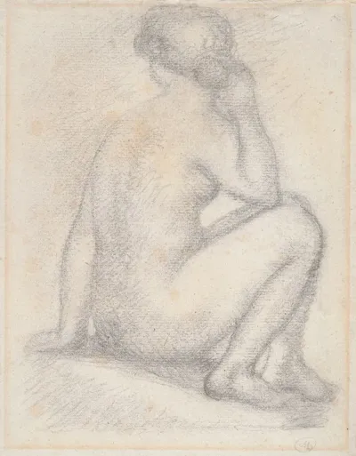Female Nude Seated 3