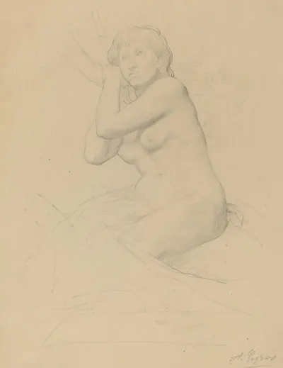 Female Nude Seated