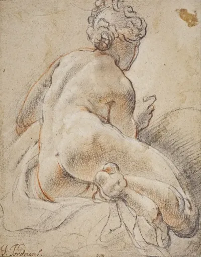 Female Nude Seen From The Back