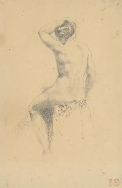 Female Nude Seen From The Rear 2