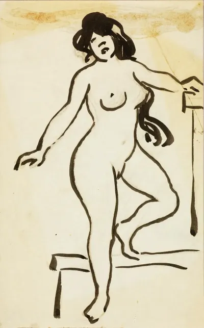 Female Nude Standing 3