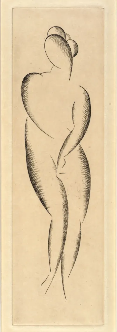 Female Nude Standing 4