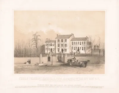 Female Seminary Nashville Tenn Barracks Of The 51st Regt O V March 1862