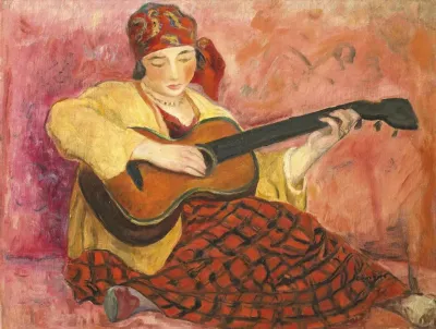 Femme A La Guitare Nono