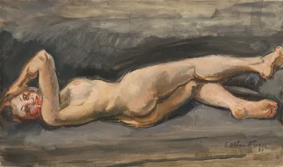 Femme Allongee 6