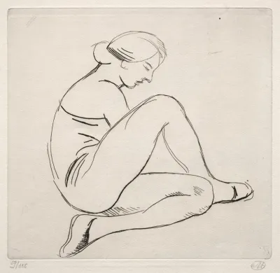 Femme Assise 11