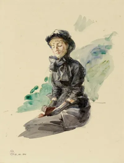 Femme Assise 4