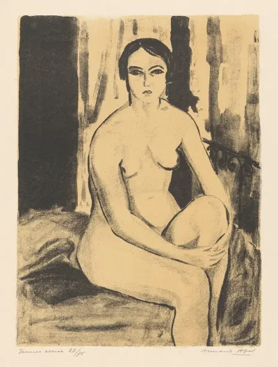 Femme Assise 6