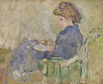 Femme Assise De Profil Suzanne