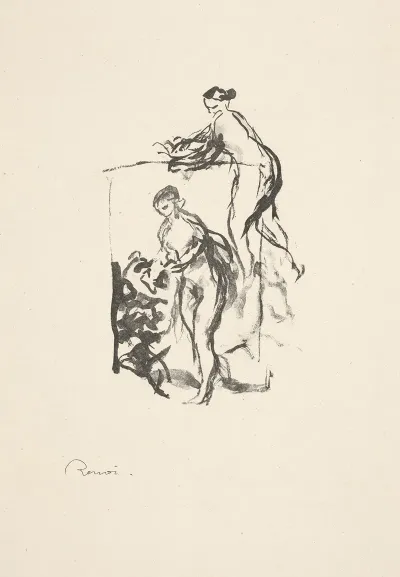 Femme Au Cep De Vigne 2