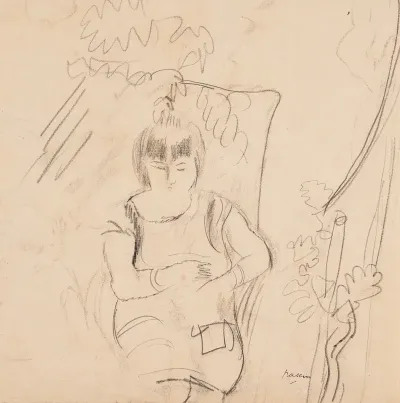 Femme Au Fauteuil