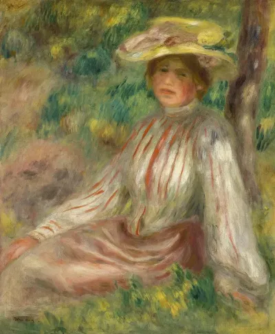 Femme Au Jardin 2