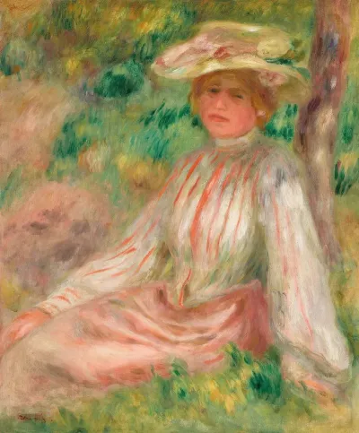 Femme Au Jardin 4
