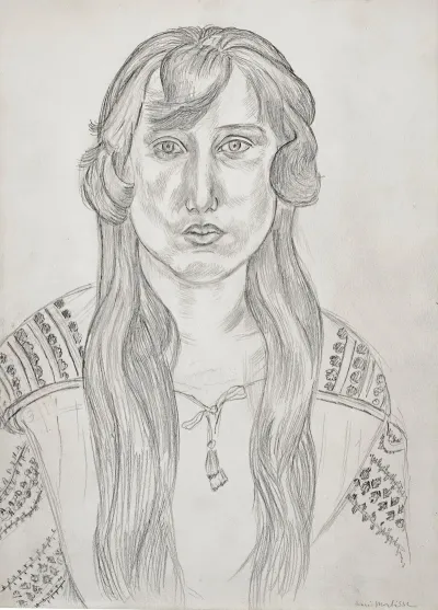 Femme Aux Cheveux Longs