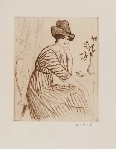 Femme Aux Fleurs