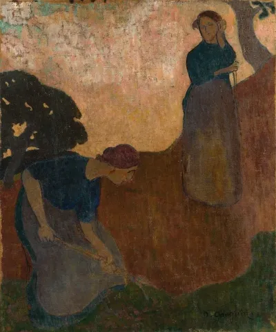 Femme Dans Un Paysage 2