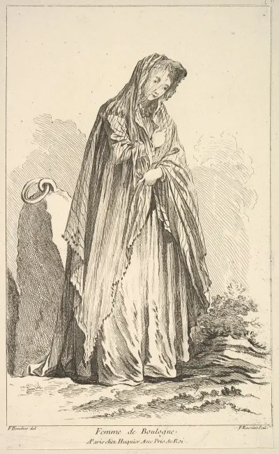 Femme De Boulogne Plate 9