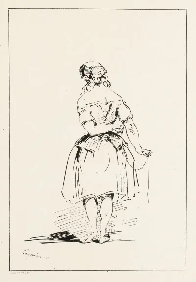 Femme De Dos Lacant Son Corset