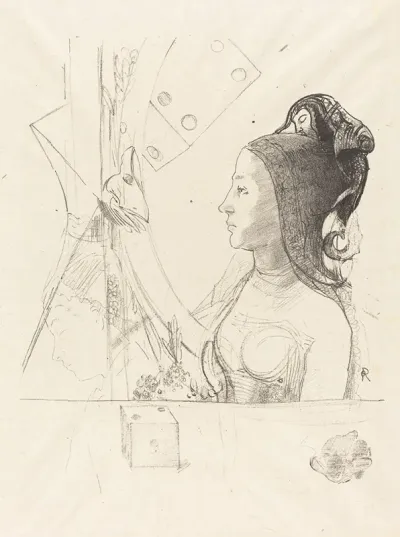 Femme De Profil Profile Of A Woman