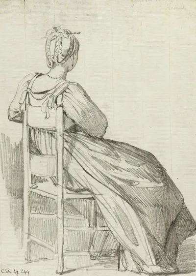 Femme Des Environs De Rome