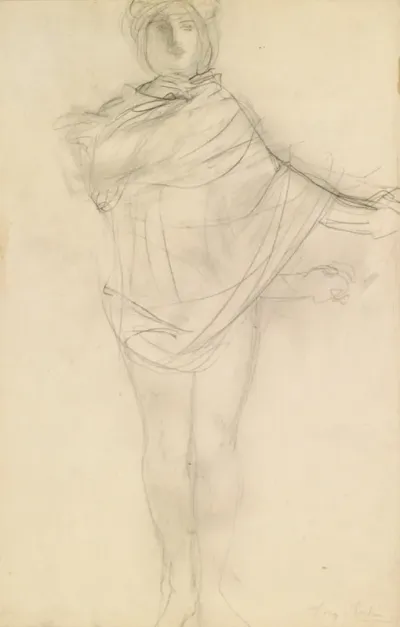 Femme Drapee