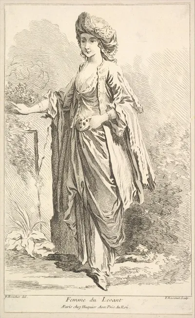 Femme Du Levant Plate 8