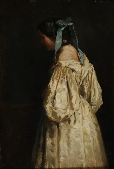 Femme En Blanc