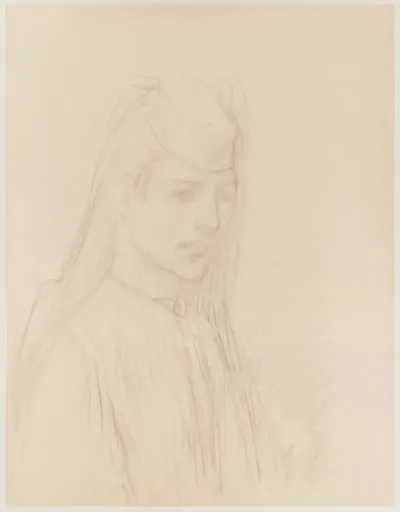 Femme En Buste Trieuse De Charbon