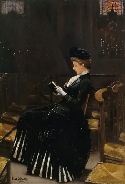 Femme En Priere