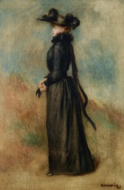 Femme En Promenade