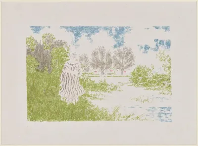 Femme En Robe A Rayures 2