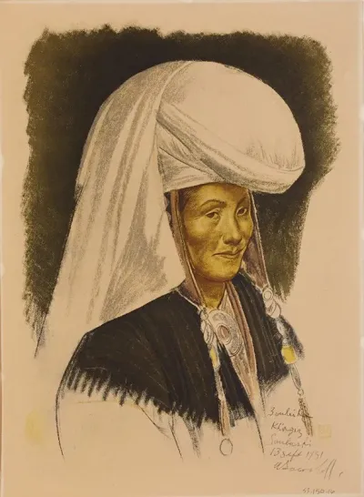 Femme Kirghize Soubashi