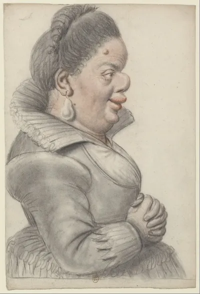 Femme Naine De Profil A Droite
