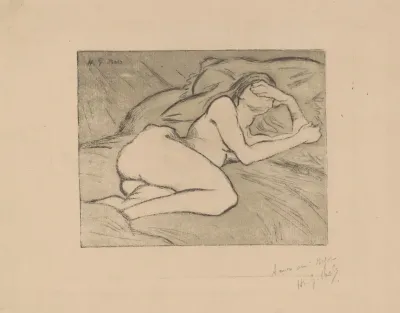 Femme Nue Allongee 3