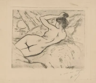 Femme Nue Allongee 4