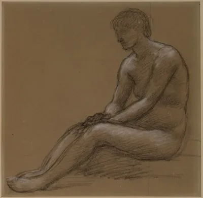 Femme Nue Assise 3