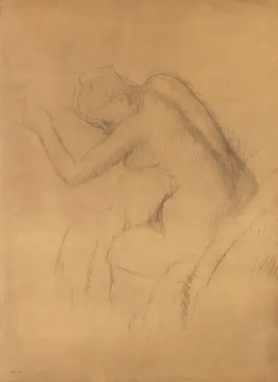 Femme Nue Assise 5