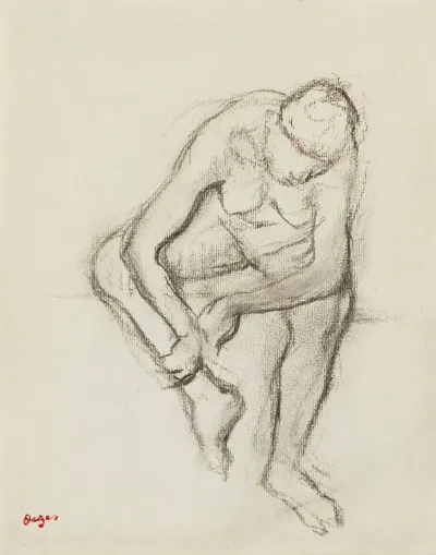 Femme Nue Assise 8