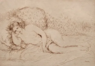 Femme Nue Couchee