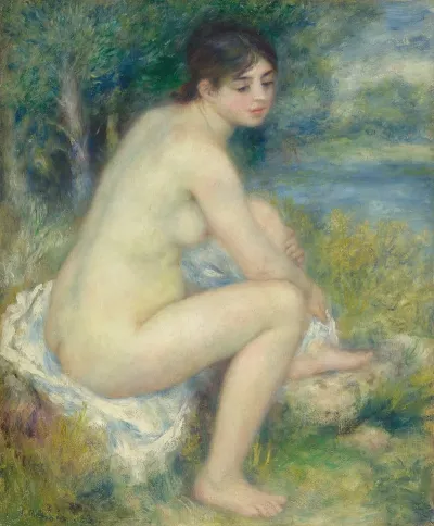 Femme Nue Dans Un Paysage