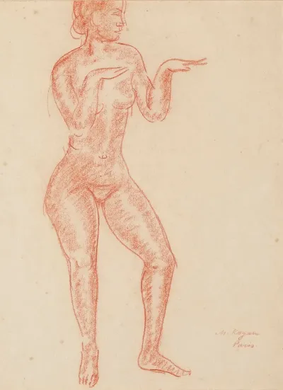 Femme Nue Debout 12