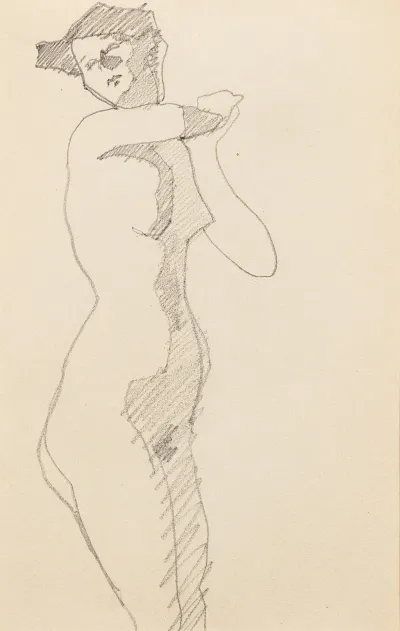 Femme Nue Debout 3